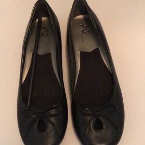 A2 Aerosole Black Flats, 9